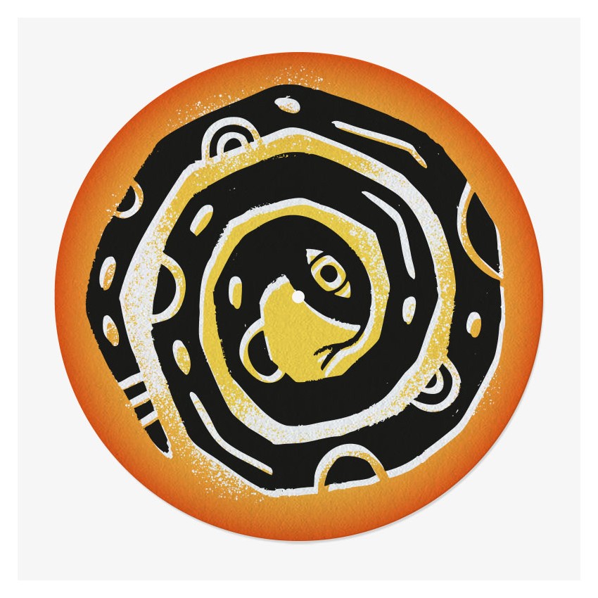 Snake Vinyl Slipmat | Design Turntable Slipmat | Feylt