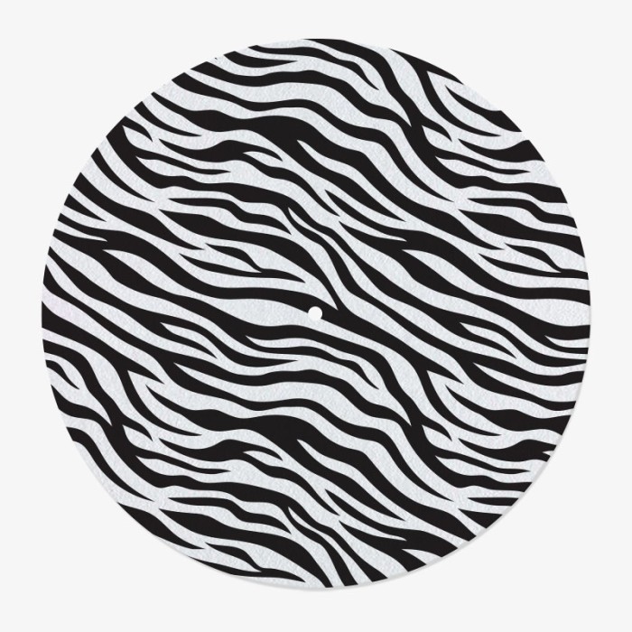 Feutrine Vinyle Motif Zèbre