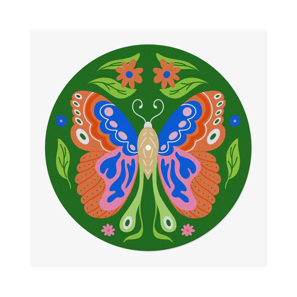 Butterfly Vinyl Slipmat