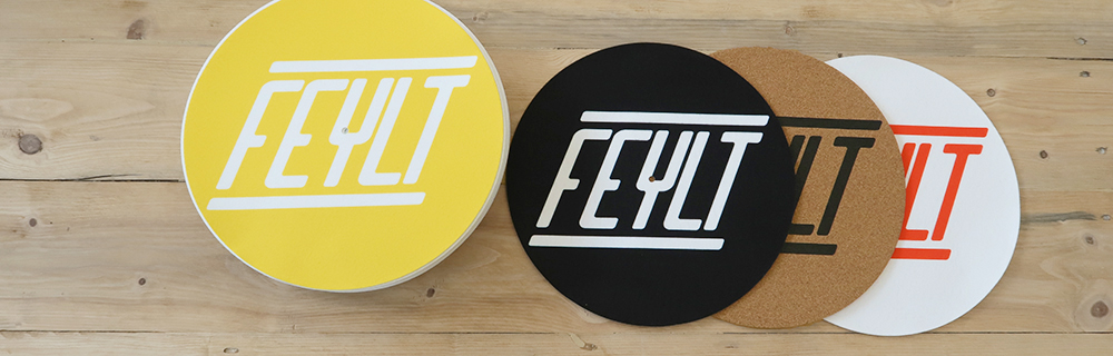 Feylt - personalised vinyl slipmats