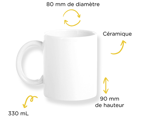 description mug personnalisé