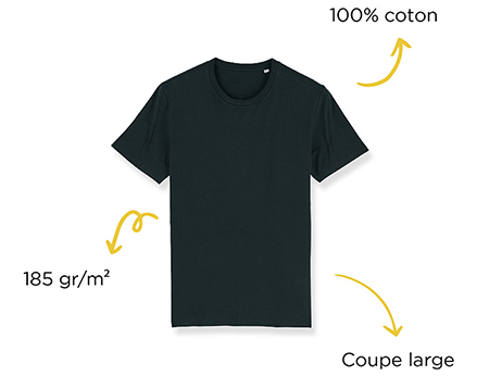 description tshirt personnalisé